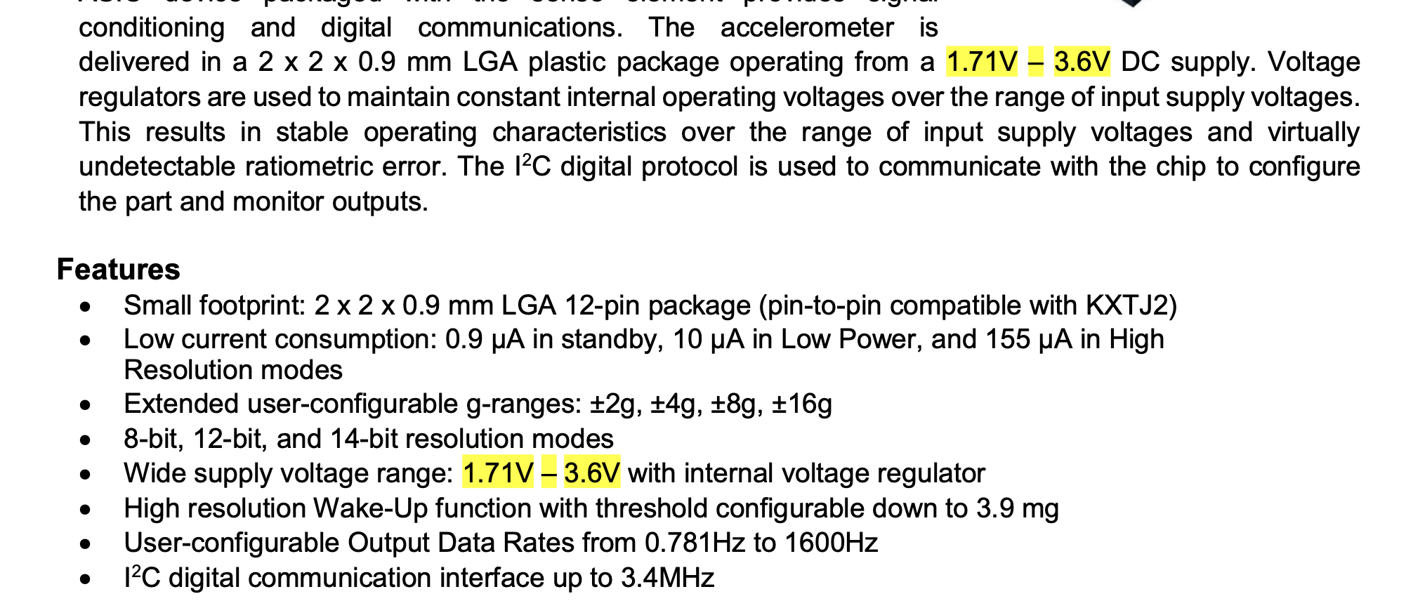 Table from Datasheet 31.pdf